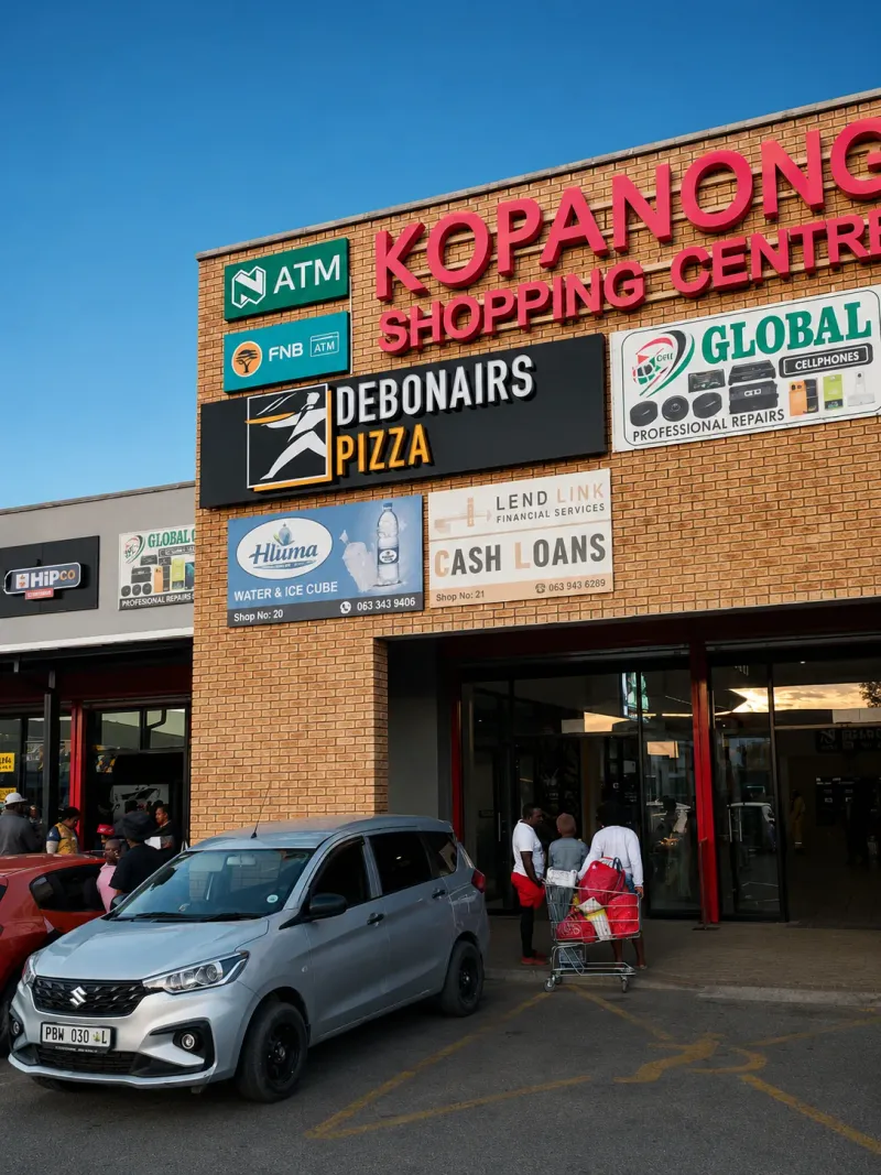 Debonairs Pizza 3D fabricated sign manufactured and installed by Sign Image — project photo 3