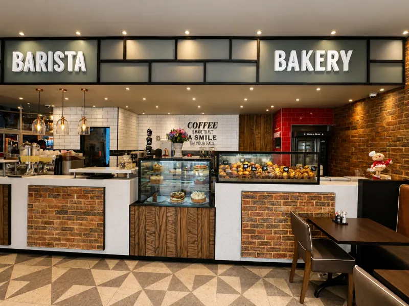 Mugg & Bean branded signage manufactured and installed by Sign Image — project photo 1