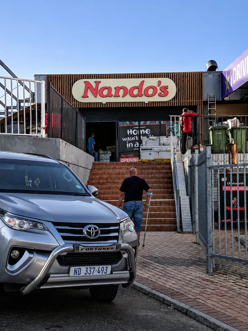 Nando’s branded signage manufactured and installed by Sign Image — project photo 8