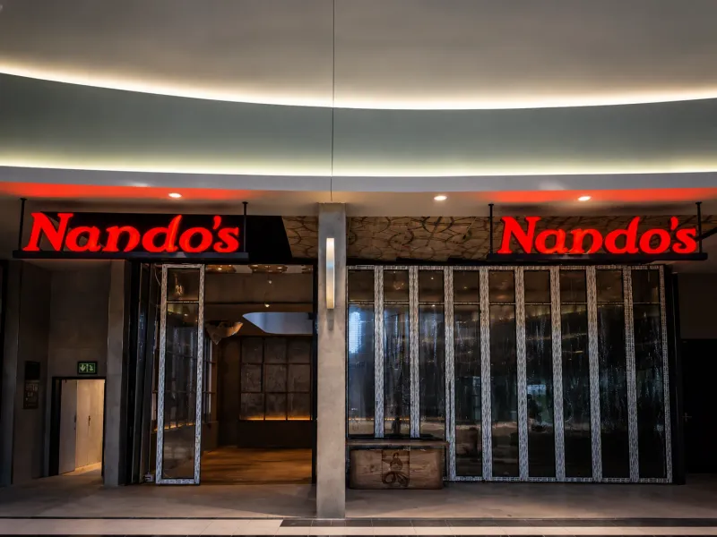 Nando’s 3D fabricated sign manufactured and installed by Sign Image — project photo 13
