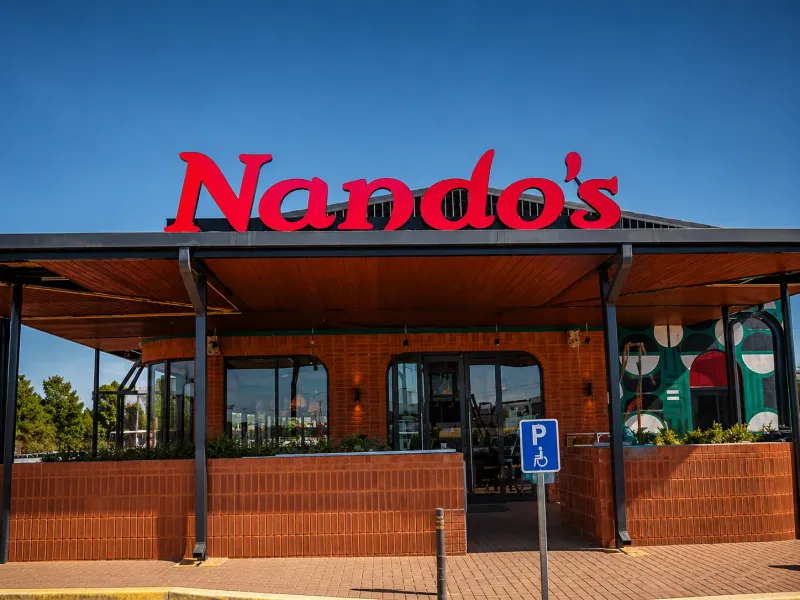 Nando’s 3D fabricated sign manufactured and installed by Sign Image — project photo 18