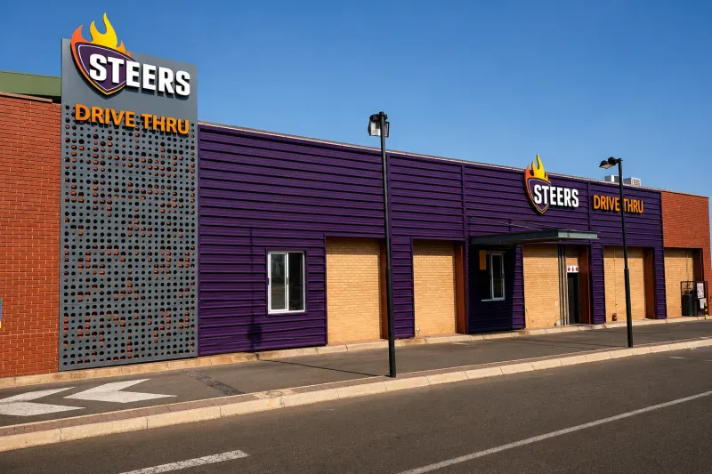 Steers 3D fabricated sign manufactured and installed by Sign Image — project photo 13